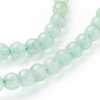 Natural Green Aventurine Beads Strands X-G-G099-4mm-17-3