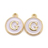 Golden Plated Alloy Charms ENAM-S118-01G-1