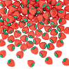 100Pcs Translucent Epoxy Resin Decoden Cabochons CRES-DC0001-01-1