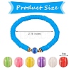 Handmade Polymer Clay Heishi Beads Stretch Bracelets Sets BJEW-SZ0002-11-2