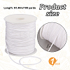 100 Yards Nylon Chinese Knot Cord NWIR-WH0020-03A-2