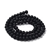 Glass Beads Strands EGLA-A034-P4mm-MD-M-5