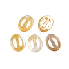 Natural Shell Tri-Glide Adjuster Buckles SSHEL-N039-02-1