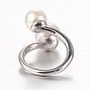 304 Stainless Steel Finger Rings STAS-G067-09-3
