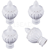 Plastic Curtain Rod Heads FIND-WH0021-34B-1
