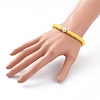 Handmade Polymer Clay Heishi Beads Stretch Bracelets BJEW-JB05759-02-4