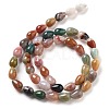 Natural Indian Agate Beads Strands G-B106-A21-01-3
