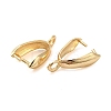 Rack Plating Brass Ice Pick Pinch Bails KK-Z030-05E-G-01-2