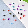 Transparent Acrylic Beads TACR-YW0001-6MM-04-7