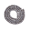 Electroplate Glass Beads Strands EGLA-A044-P2mm-A10-3