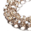 Electroplate Transparent Glass Beads Strands LS-EGLA-A035-T10mm-A22-3