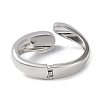 Alloy Teardrop Hinged Cuff Bangles for Women BJEW-A144-02P-3