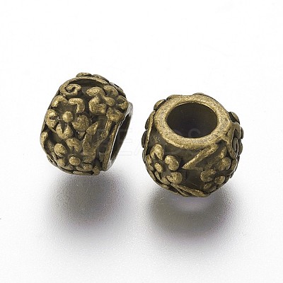 Alloy European Beads PALLOY-P131-02AB-NF-1