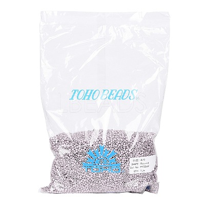 TOHO Round Seed Beads SEED-TR08-PF0554F-1