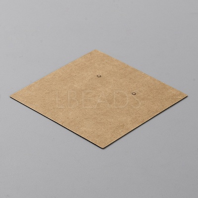 Kraft Paper Jewelry Display Cards CDIS-TAC0010-04A-1