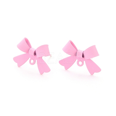 Alloy Stud Earring Findings LS-EJEW-J102-08D-1