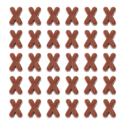 Opaque Acrylic European Beads LS-OACR-TAC0019-006X-1