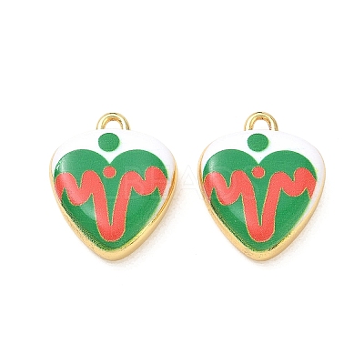 Printed Brass Pendants KK-CBA42CA-07G-04-1