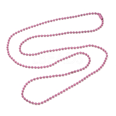 Iron Ball Bead Chains CH-E002-2.4mm-Y04A-1