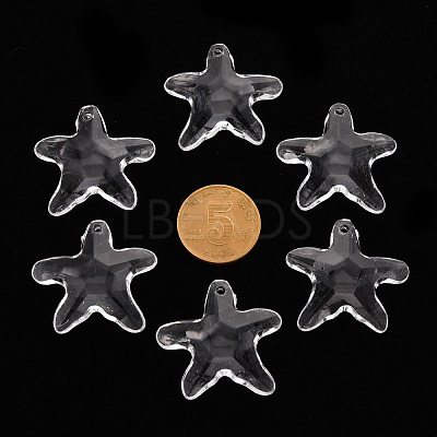 Transparent Acrylic Beads TACR-S154-58B-205-1