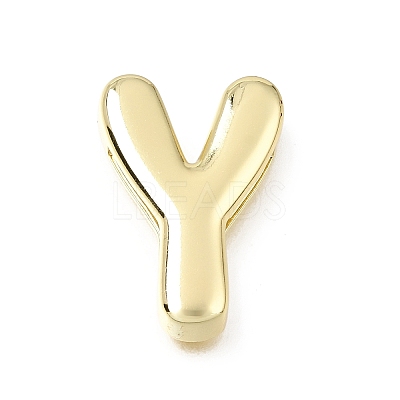 Brass Slide Charms KK-Z163-01G-Y-1
