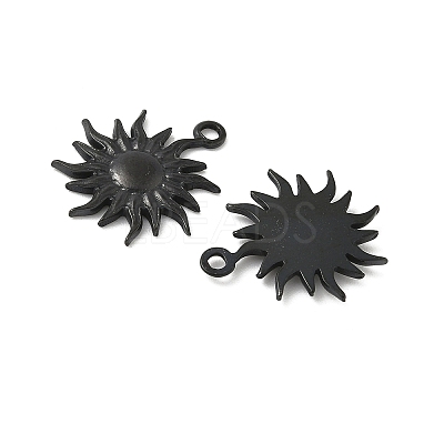 Ion Plating(IP) 304 Stainless Steel Pendants STAS-P322-09B-1