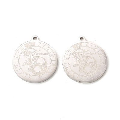 Non-Tarnish 304 Stainless Steel Pendants STAS-A074-03G-P-1