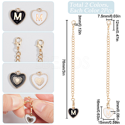 2 Sets Alloy Enamel Cup Pendant Decorations HJEW-SC0001-56M-1