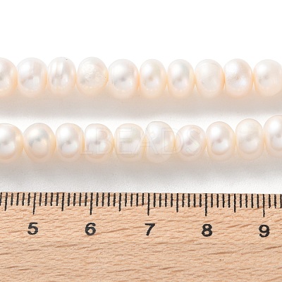 Natural Cultured Freshwater Pearl Beads Strands PEAR-I007-02N-01C-1