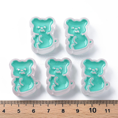 Transparent Acrylic Beads MACR-S374-07B-07-1