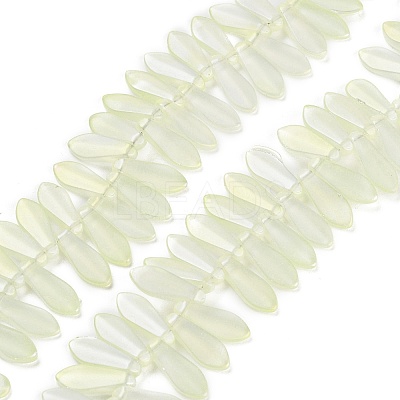 Electroplate Glass Beads Strands EGLA-C005-01A-FR02-1