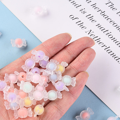 Transparent Acrylic Beads TACR-S152-03C-1