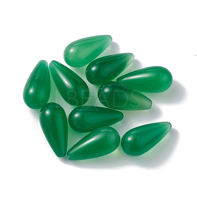 Natural Green Onyx Agate Beads G-F741-02B-02-1
