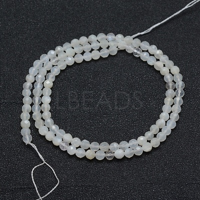 Natural White Moonstone Beads Strands G-E411-07-3mm-1