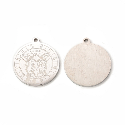 Non-Tarnish 304 Stainless Steel Pendants STAS-A074-03H-P-1