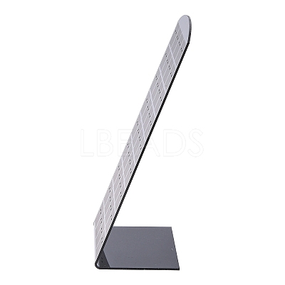 Organic Glass Earring Stands Displays EDIS-E003-2-1