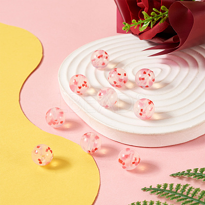 10Pcs Round Food Grade Eco-Friendly Silicone Beads SIL-TA0002-13-1