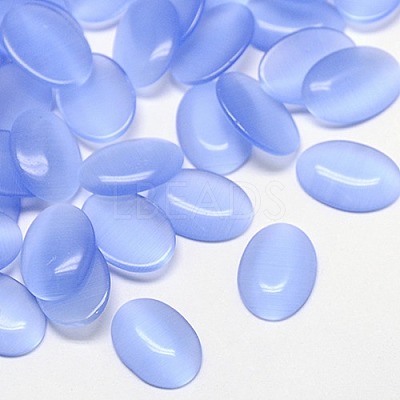 Cat Eye Cabochons CE-J005-10x12mm-07-1