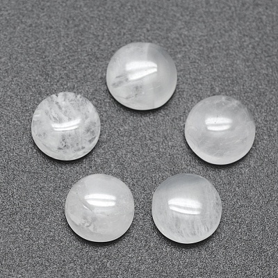Natural Quartz Crystal Cabochons G-E492-H-09-1