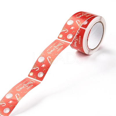 Coated Paper Sealing Stickers DIY-A018-08C-1