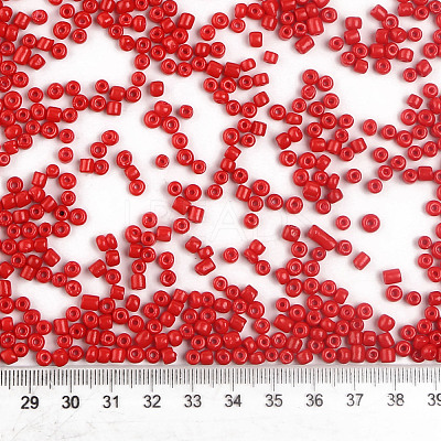 Baking Paint Glass Seed Beads SEED-S003-K20-1