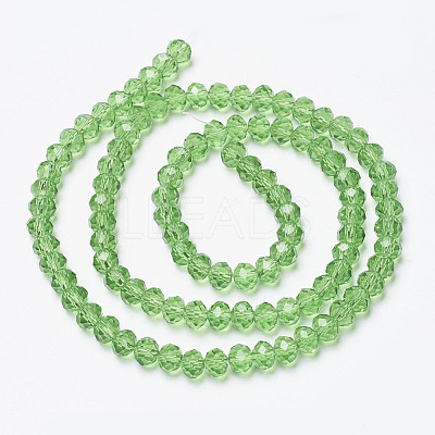 Glass Beads Strands X-EGLA-A034-T4mm-D11-1