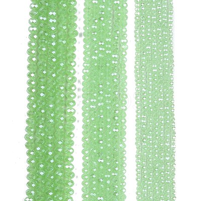 Electroplate Glass Beads Strands EGLA-A044-J4mm-A01-1