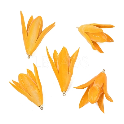 Epoxy Resin & Dried Flower Pendants RE-CBAAE94-05B-1