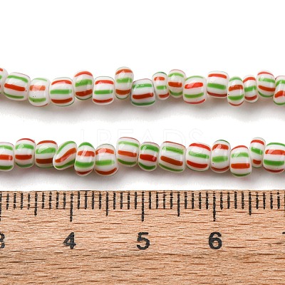 Handmade Lampwork Beads Strands BLOW-K001-01B-12-1-1