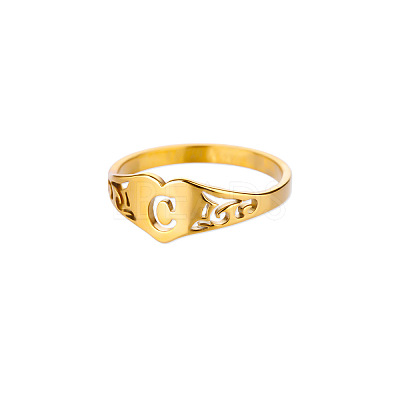 201 Stainless Steel Finger Rings FS-WG8C0EC-09-1