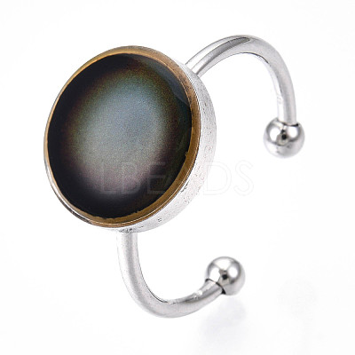 Flat Round Mood Ring LS-RJEW-T025-01P-1