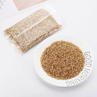 Plated Glass Bugle Beads X-SEED-S046-01A-22B-1