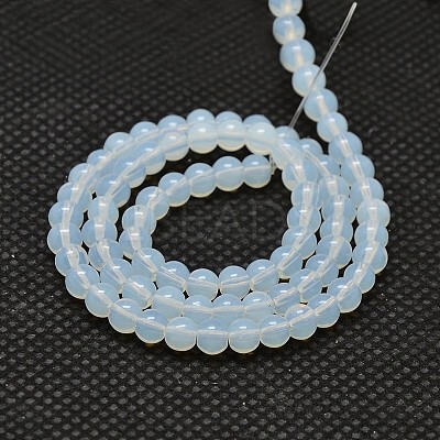 Round Opalite Beads Strands GLAA-F033-6mm-01-1