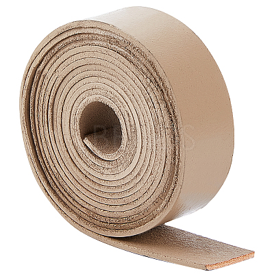 2M Flat Leather Cord LC-WH0007-07C-04-1